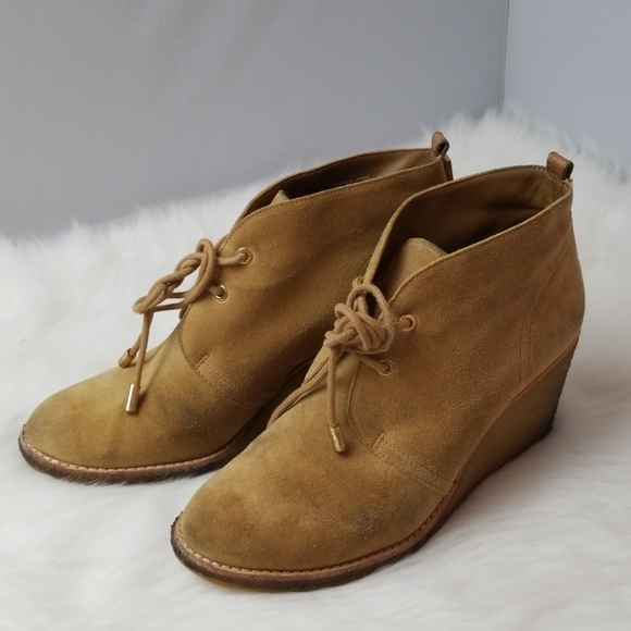 Tory Burch Suede Ankle Boots 10M - Picture 2 of 8